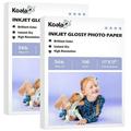 Koala Glossy Photo Paper 11x17 200 Sheets 54lb 200gsm Premium Printer Photo Paper for Inkjet HP EPSON Canon DIY Menu Posters