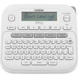 BrotherÂ® P-touch PT-D220 Home/Office Everyday Label Maker - 14 Fonts - 180 dpi - QWERTY keyboard - Takes TZe Label Tapes up to ~1/2 inch | Bundle of 2 Each