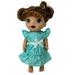 Doll Clothes Superstore Mint Green Ruffle Dress Fits 12 Inch Baby Alive And Little Baby Dolls