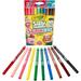 Crayola Silly Scents Slim Scented Washable Markers - Broad Marker Point - 1 Pack | Bundle of 5 Packs