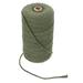 HOMEMAXS 1 Roll of Colorful Cotton Rope Hand-weaving Cotton Thread Hanging Blanket Rope