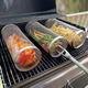 1pc BBQ Net Tube (7.87 /11.81 ) Stainless Steel Grill Basket Rolling Barbecue Bag For Fish Vegetables And More Barbecue Tool Kitchen Gadgets Kitchen Accessories Home Kitchen Items