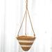Long Indoor Plant Hanger for 3-inch to 12-inch Pots Star Hanging Planter Macrame Plant Holder Rope plant Hanger Wall Planter Boho Home Decor Indoor Hook Wall Hanging
