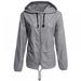 Women s Waterproof Rain Jacket Lightweight Hooded Raincoat Cycling Bike Jacket Windbreaker