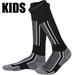 Dyfzdhu Compression Socks For Kids Winter Ski Snow Sports Socks Thermal Long Ski Snow Walking Boys Girls Crew Socks