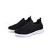 Frontwalk Unisex Casual Shoe Hollow Out Flats Comfort Sneakers Tennis Soft Walking Shoes Womens Slip On Sock Sneaker Black 11/9