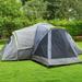 GoDecor Camping Tent Family Tents Big Easy Up 3 Large Mesh Windows Double Layer 3 Room 10 Person Weather Resistant