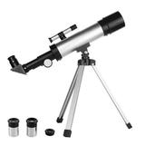 Walmeck Astronomical Telescope for and Beginners 90X Magnification Telescope with Finder Scope 2 Eyepieces and Tripod