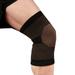 Copper D Knee Compression Sleeve - Copper and Rayon Infused Knee Support Brace - Size L/XL - Black Copper Dots - 2 Pack