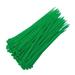 Mortilo Woodworking Tools 100pcs Cable Zip Ties Heavy Duty 6 Inch Premium Plastic Wire Ties With 18 Pounds Tensile Strength Self-Locking Black Nylon Tie Wraps for Indoor and Outdoor Green