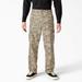 Dickies Men's Skateboarding Loose Fit Camo Cargo Pants - Desert Size 36 X 32 (WPSK48)