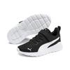 Sneaker PUMA "ANZARUN LITE AC+ PS", Kinder, Gr. 29, schwarz-weiß (puma schwarz, puma weiß), Textil, unifarben, sportlich, Schuhe