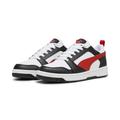 Sneaker PUMA "Rebound V6 Low Sneakers Erwachsene" Gr. 44.5, rot (white for all time red black) Schuhe Puma