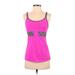 Athleta Active Tank Top: Pink Activewear - Women's Size Small