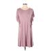 Umgee Casual Dress - Shift: Pink Dresses - Women's Size Small