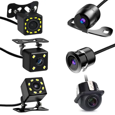 Caméra de recul CCD LED pour voiture image HD vision nocturne marche arrière stationnement