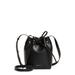 Mini Leather Bucket Bag