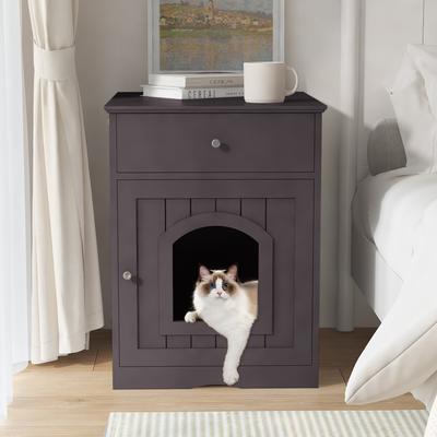 Indoor Pet Crate,Cat Home Nightstand