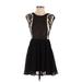 Pins and Needles Casual Dress: Black Dresses - Women's Size 2