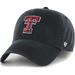 Men's '47 Black Texas Tech Red Raiders Franchise Fitted Hat