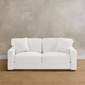 Salem Upholstered Sofa - 86", Chenille Stone - Grandin Road