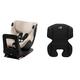 Britax Römer Kindersicherheit 2000035798 Sommerbezug Swingfix/Dualfix (M) i-Size/iSense, beige, 416 g & Original Zubehör I KOMFORTEINSATZ Gruppe 1 I Schwarz