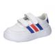 adidas Jungen Unisex Kinder Breaknet 2.0 Shoes Kids Sneaker, FTWR White/Lucid Blue/Bright red, 20 EU