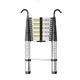 telescopic ladder 8m/7m/6m/5m/4m/3m/2m/1m Tall Telescoping Ladders with Hooks, Heavy Duty Aluminum Extension Folding Ladder, Portable Multi-Purpose Telescopic Ladder (Size : 8m/26ft)