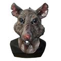 Rat Splinter Latex Mask Animal Mouse Monster Mask Movie Costume Cosplay Party Fancy Dress Turtles Mask Multicoloured, Multicoloured, One size