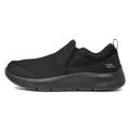 Skechers GO Walk Flex Impeccable II Mens, Black Textile, 8 UK