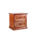 Loon Peak® Mannsville Nightstand Wood in Red | 24 H x 25 W x 18 D in | Wayfair 3A26C95DA6664A2C8ECC08DFF8A2F168