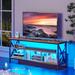 17 Stories Gerrilyn TV Stand for TVs up to 65" w/ LED Lights in White | 24.2 H x 59 W x 15.7 D in | Wayfair D4AA24C0465E4EFC80FD3901735D9944