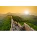 Loon Peak® Curameng Great Wall Of China by Seanpavonephoto Canvas in White | 24 H x 36 W x 1.25 D in | Wayfair 902DF760F74B45099139A067FA57F693