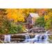 Loon Peak® Adeele Glade Creek Grist Mill On Canvas Photograph Canvas | 20 H x 30 W x 1.25 D in | Wayfair CAA875F7407D4930B9988A964C2B7F98