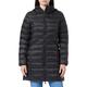 Tommy Hilfiger Damen Daunenmantel Padded Global Stripe Coat Winter, Schwarz (Black), XXL