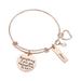 WQJNWEQ Clearance Mother Day Bangle Bracelet From Daughter & Son Mom Birthday Gift From Kids Bangle Bracelet For Mom Expandable Bangle Bracelet For Women