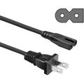 Guy-Tech AC Power Cord Cable Plug For Panasonic Technics Blu-ray Disc Player Model No: Dmp-bd30 Dmp-bd30k Dmp-bd45 Dmp-bd65 Dmp-bd65p-k Dmp-bd70v Dmp-bd655 Dmp-bdt100 Dmp-bdt210 Dmp-bdt215 Dmpbd30