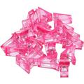 Nail Art Tools Nail Art Tools 20pcs Nail Art Fixing Clips Nail Quick Building Clips Nails Fixing Clips Nail Clips Nail Extension Fixing Clips Pink Nail Tools Nail Tools