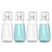 Pack 4 Small Spray Bottle Travel Size 2oz/60ml - PETG Mist Spray Bottle Travel - Travel Spray Bottle Leak Proof - Cute Travel Sized Spray Bottles for Toners Face & Hair Mist