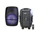 Absolute ASBAT15 15 Rechargeable Portable DJ PA Speaker / Bluetooth/ karaoke LED 3000 watt