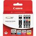 Canon PGI225CLI226 Original Ink Cartridge - Inkjet - Magenta Yellow Magenta Yellow - 4 / Pack | Bundle of 2 Packs