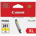 Canon CLI-281XL Original Inkjet Ink Cartridge - Yellow - 1 Each - Inkjet - 1 Each | Bundle of 10 Each