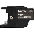 Brother LC75BK Original Ink Cartridge - Inkjet - 600 Pages - Black - 1 Each | Bundle of 5 Each