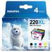 T220XL 220XL Replacement for Epson T220XL 220XL Ink Cartridge to use with WF-2750 WF-2760 WF-2630 WF-2650 WF-2660 XP-420 XP-320 (Black Cyan Magenta Yellow 4 Pack)