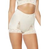 Plus Size Women's Pin Up Lace Control Panty Panty by Rhonda Shear in Nude (Size 3X)