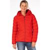 Steppjacke LPO "GILMOUR MELVILLE II Women", Damen, Gr. 40/42 (M), rot, 100% Polyester, sportlich, figurbetont, Langarm mit innenliegendem Gummizug, Jacken, auch in Großen Größen erhältlich