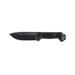 KA-BAR Knives Becker Campanion Fixed Blade w/Hard Plastic Sheath 5.25in Cro-Van 1095 Steel Straight Edge Black Grivory Handle KBK2
