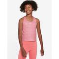 Nike Older Girls Snake Print Tank, Pink, Size M=10-12 Years