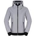 Spidi Hoodie Shell Veste fonctionnelle pour dames, noir-gris, taille 2XL pour Femmes