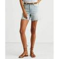 MSRP $90 Ralph Lauren High-Rise Denim Shorts Miramar Wash Size 8